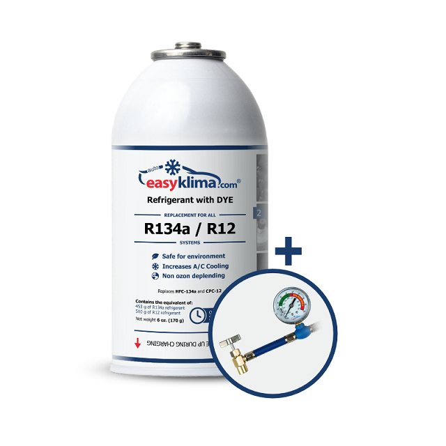 Recarregamento autônomo do ar-condicionado automotivo com kits profissionais